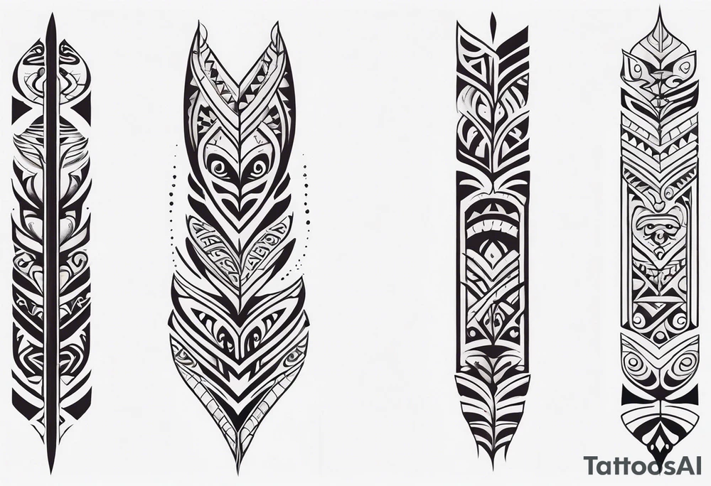 maori tribal  spine tattoo tattoo idea