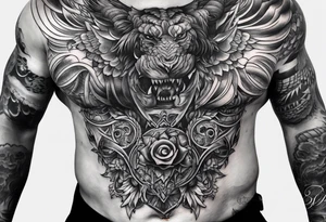 Monster tattoo idea