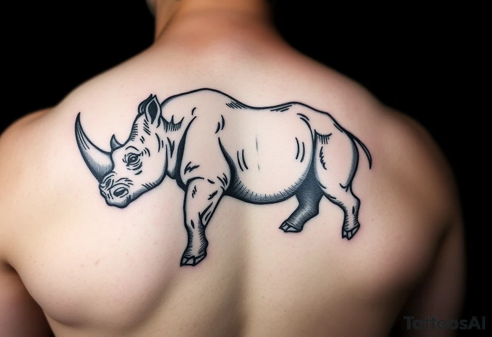 RHINO TATTOO tattoo idea