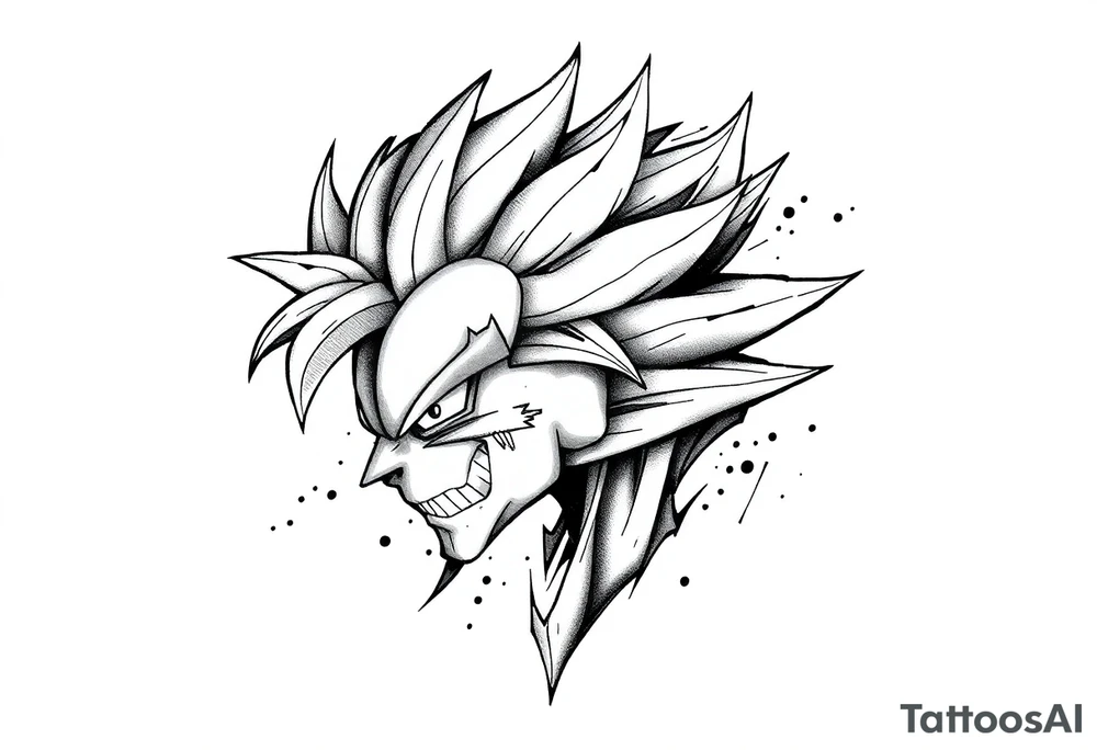 dragonball z tattoo idea