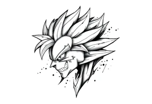 dragonball z tattoo idea