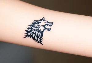 Wolf tattoo idea