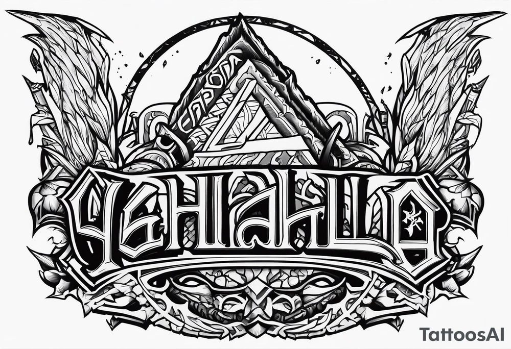 valhalla berserker tattoo idea