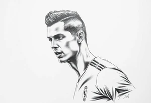 Cristiano Ronaldo tattoo idea