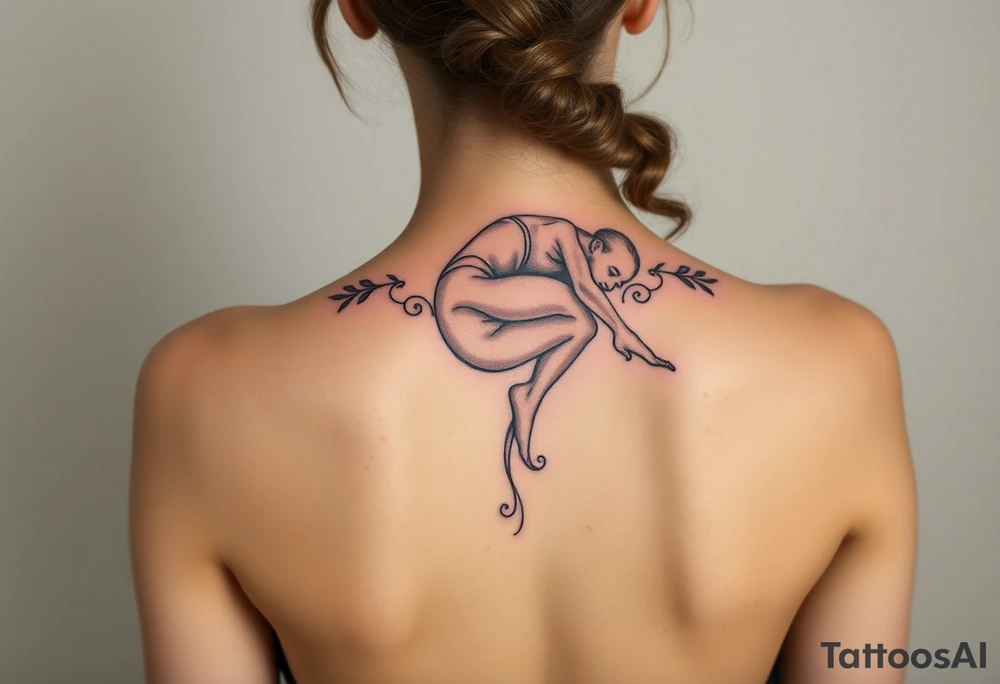 Contortionist tattoo idea