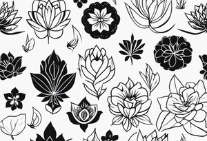 Genera un tatuaje que 
representa la persistencia tattoo idea