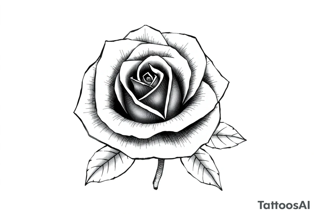 Rose tattoo idea
