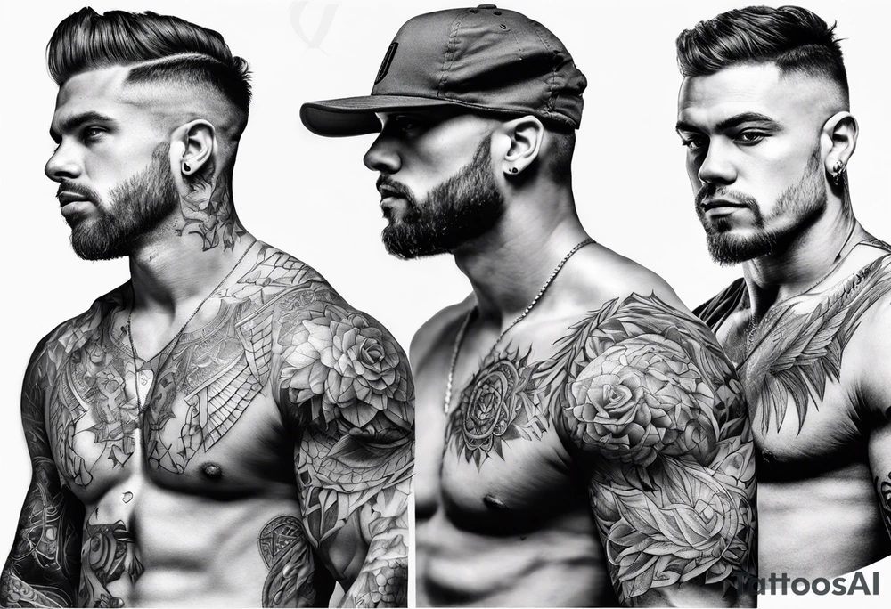 3 angles tattoo idea