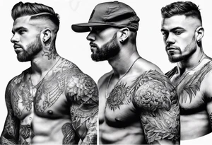 3 angles tattoo idea