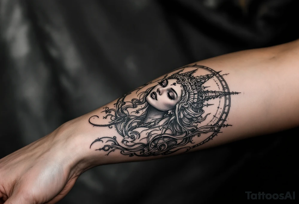 Goddess tattoo idea