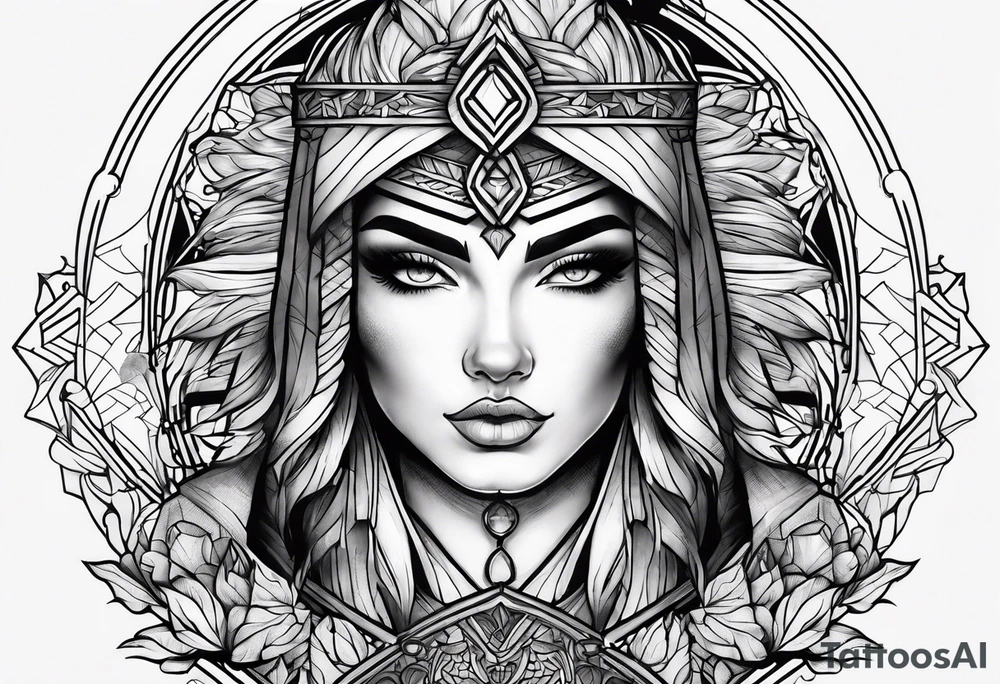 Justicia tattoo idea