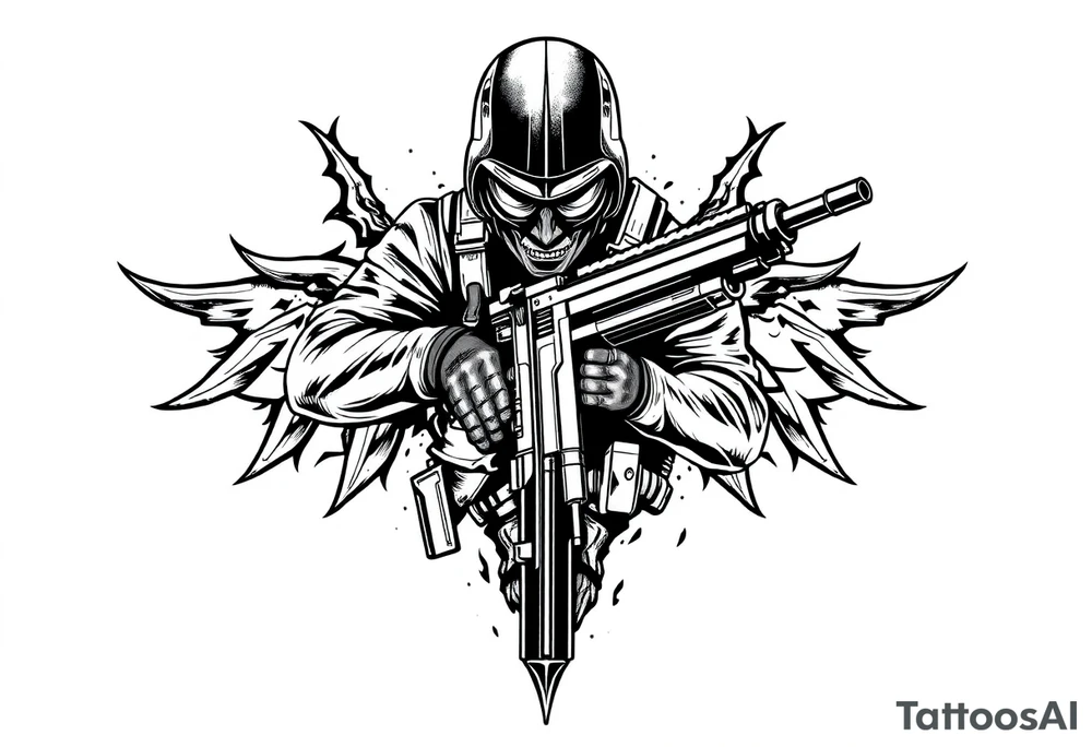 call of duty tattoo idea