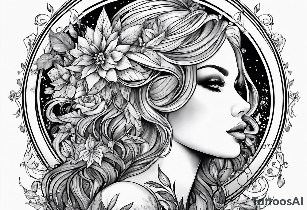 Earth fairy tattoo idea