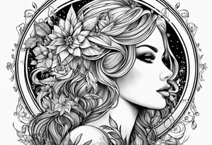 Earth fairy tattoo idea
