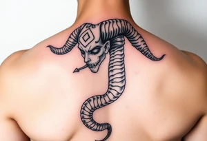 powerful medusa for women tattoo idea