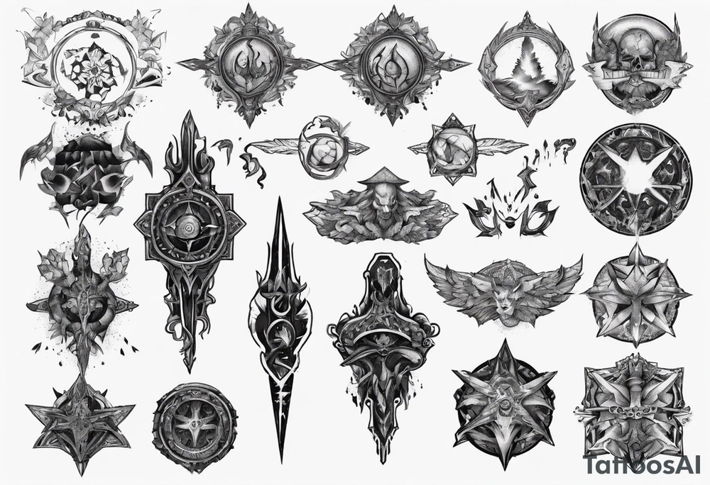 path of exile tattoo idea