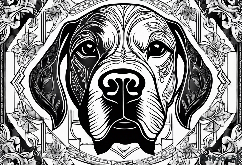 En hund tattoo idea