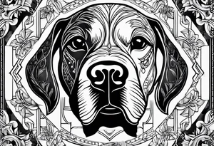 En hund tattoo idea