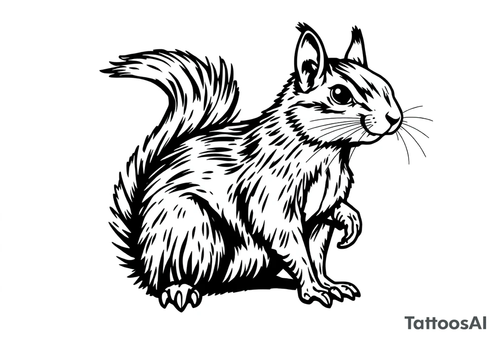 Ratatosk the squirrel tattoo idea