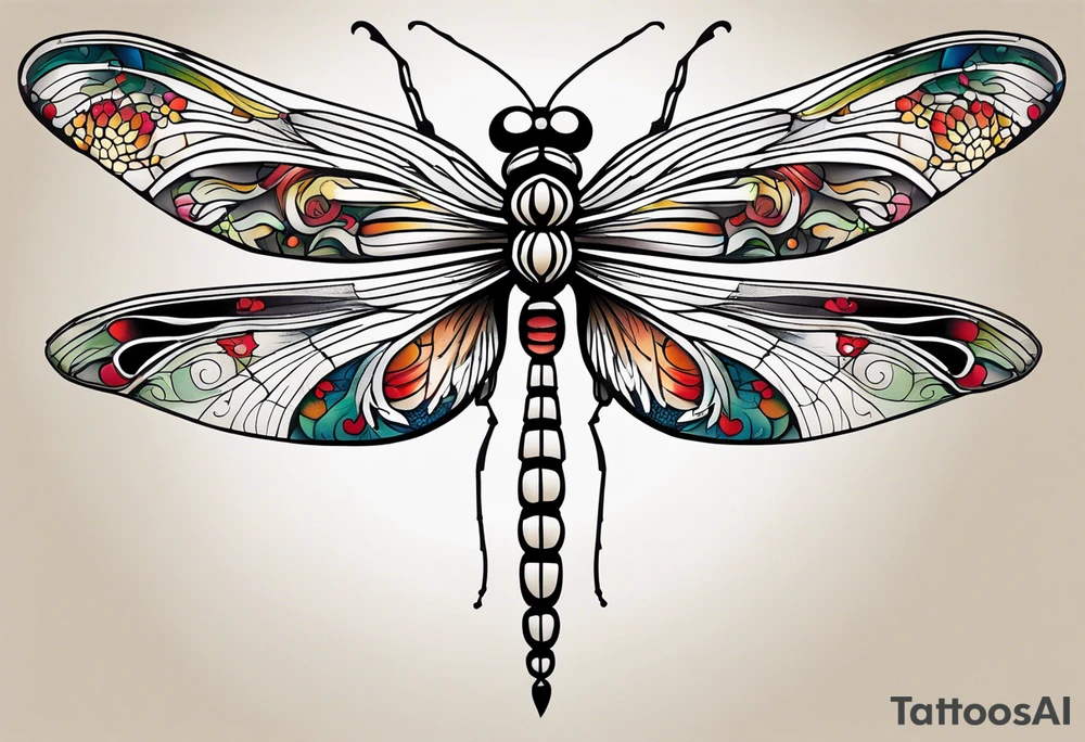 Dragonfly tattoo idea
