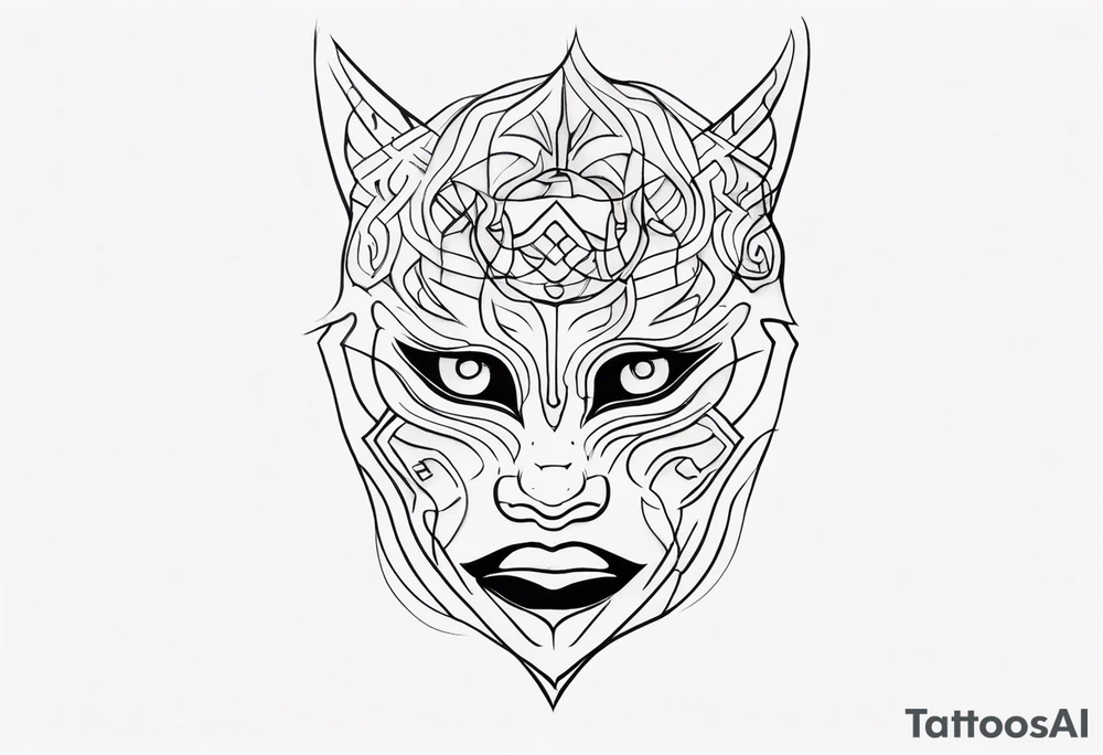 Schizoid Personality Disorder tattoo idea