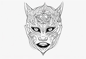 Schizoid Personality Disorder tattoo idea