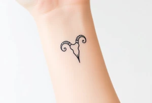Aries tattoo tattoo idea