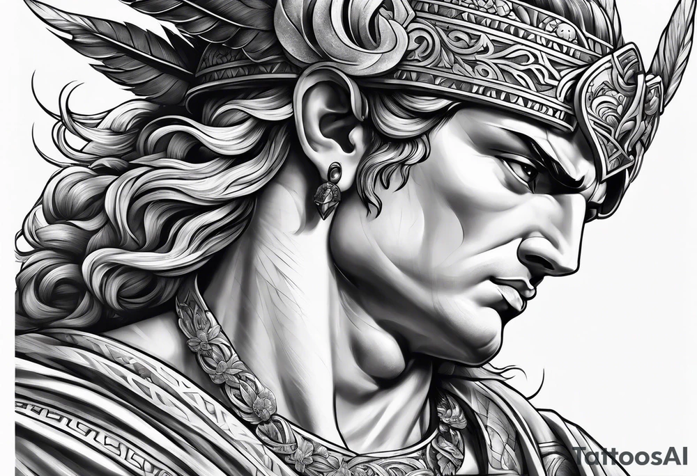 greek god tattoo idea