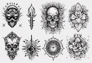 Think and feel tattoo idea