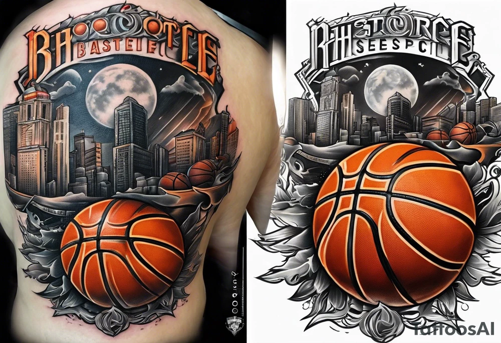 basketball ♍️ birth year 2005 birth place detroit tattoo idea