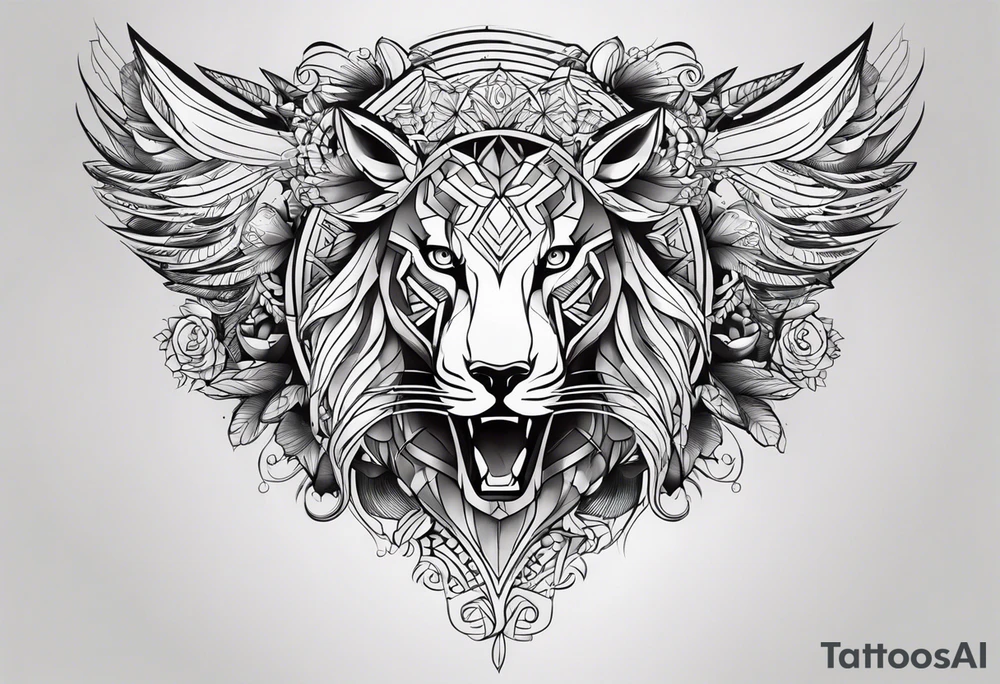 Год крысы tattoo idea
