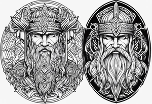 viking style tattoo for sleeve tattoo idea