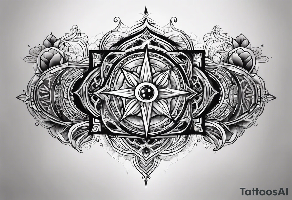 stop the mind and follow the soul tattoo idea
