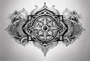 stop the mind and follow the soul tattoo idea
