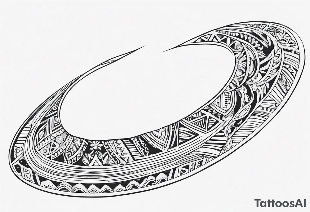Polynesian chin tattoo tattoo idea
