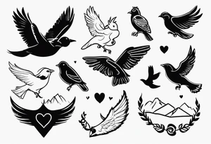 KASS written with heart tattoo idea