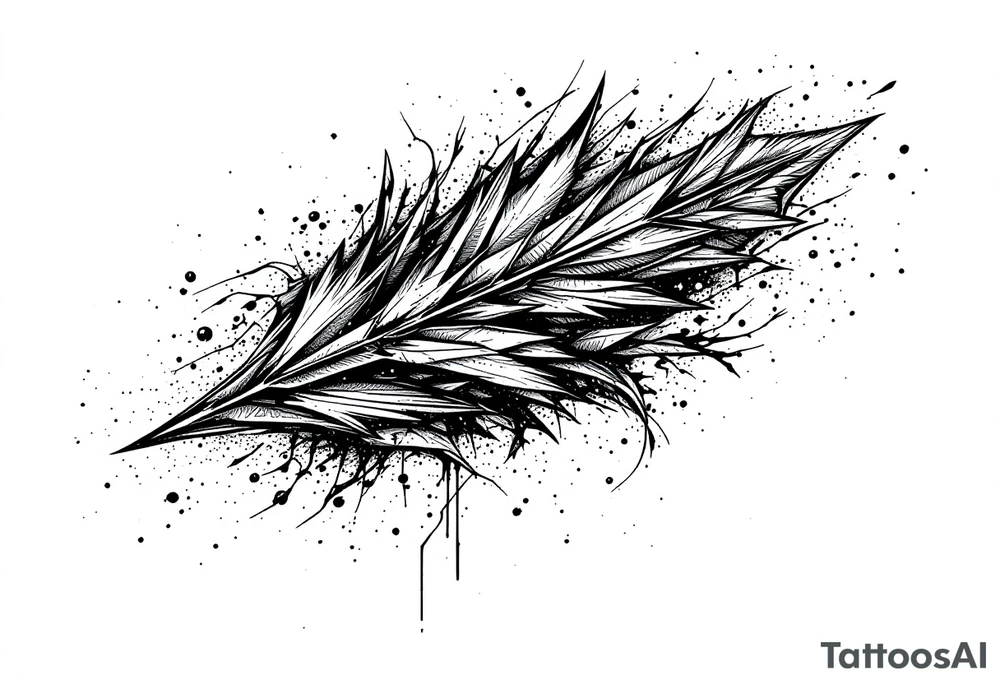 create me an arrow tattoo idea