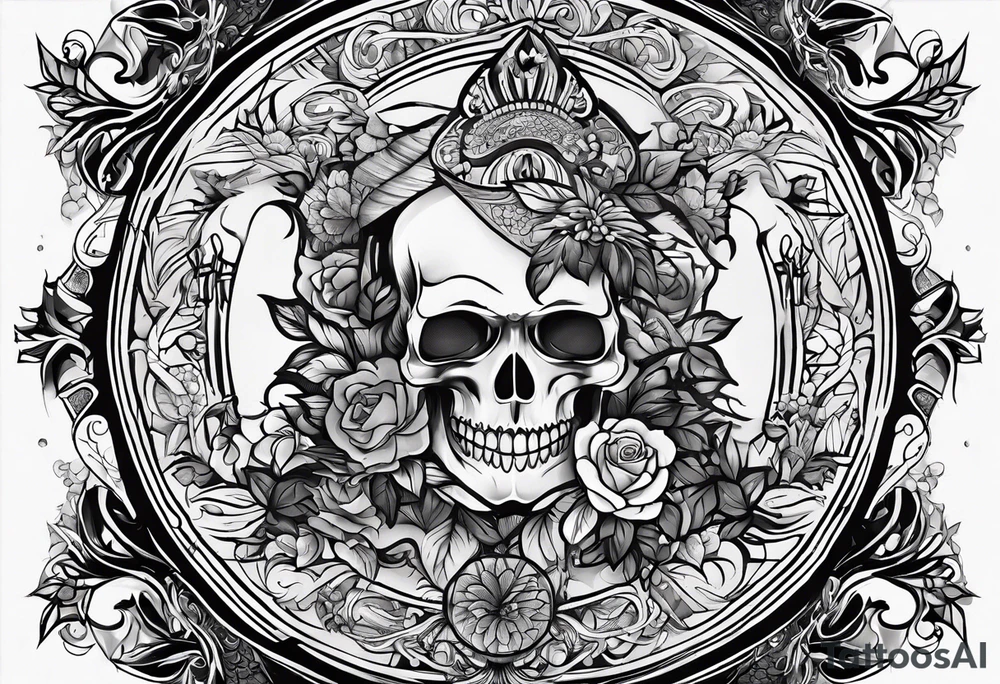 A name tattoo idea
