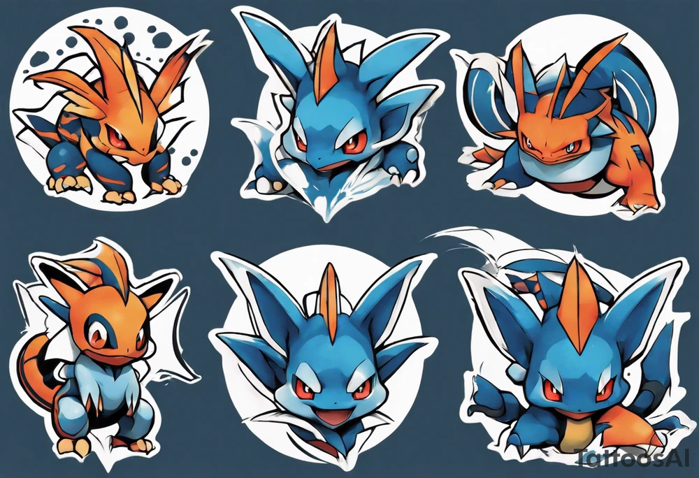 Swampert pokemon tattoo idea