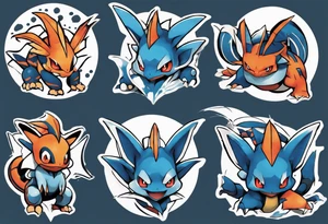 Swampert pokemon tattoo idea