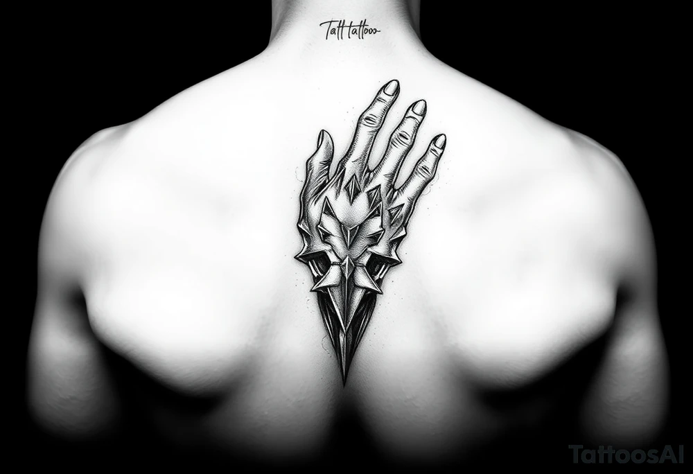 Powerful tattoo on hand tattoo idea