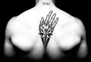 Powerful tattoo on hand tattoo idea