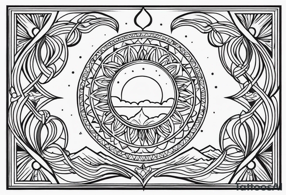 Segundo sol tattoo idea