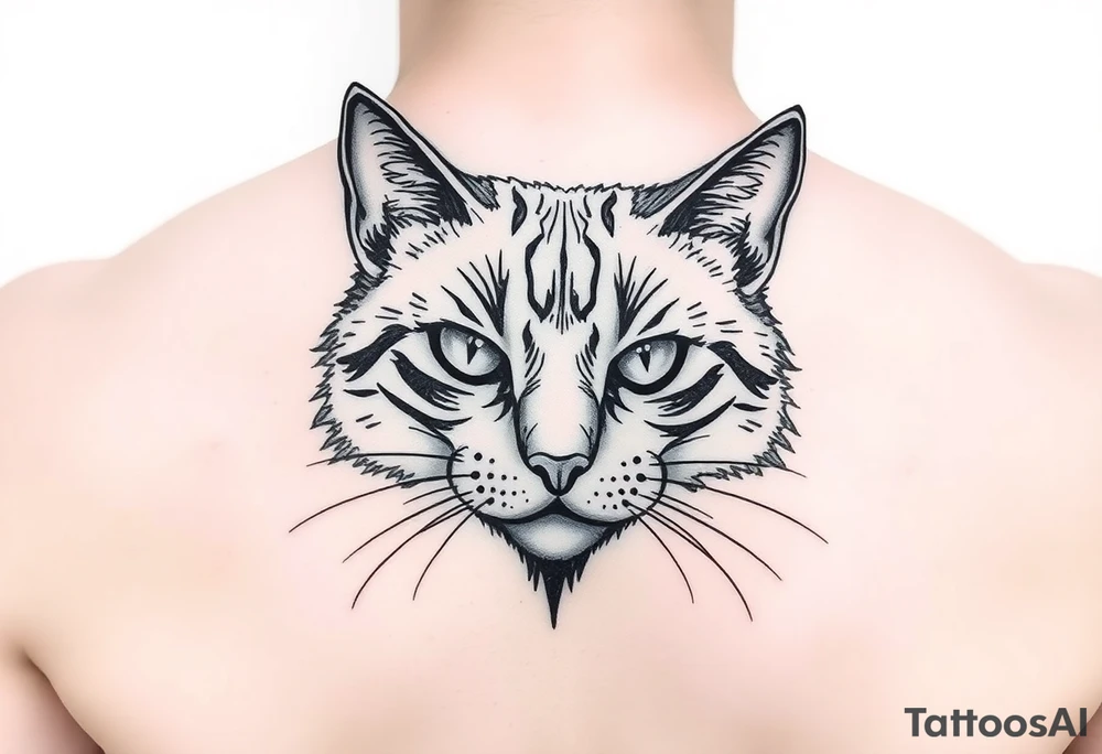 Cat tattoo idea