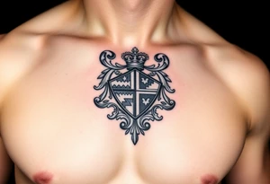 Smith, Irish family crest very intricate tattoo idea