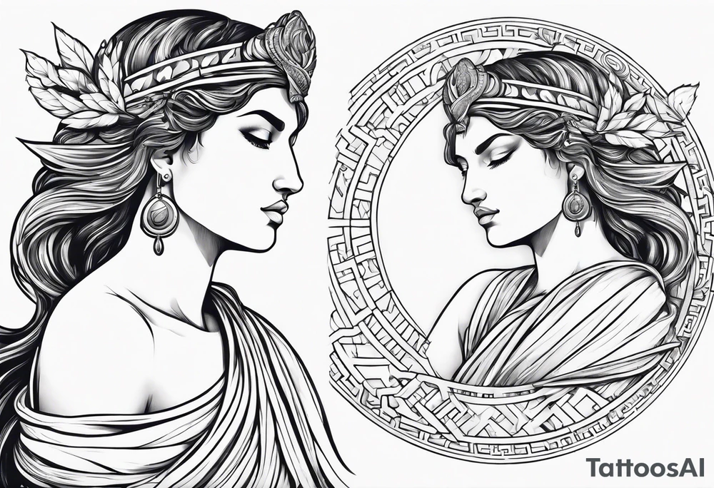 Something to do with greek mythology and the month of august tattoo idea