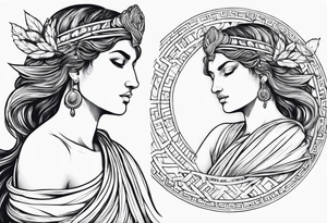 Something to do with greek mythology and the month of august tattoo idea