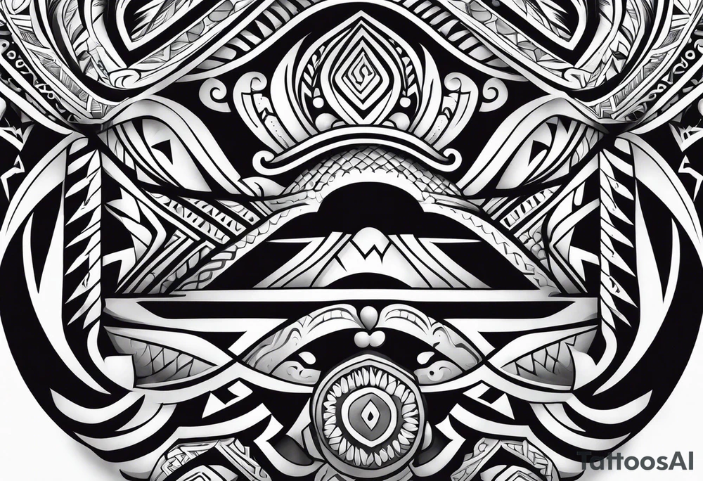 Maori tattoo idea