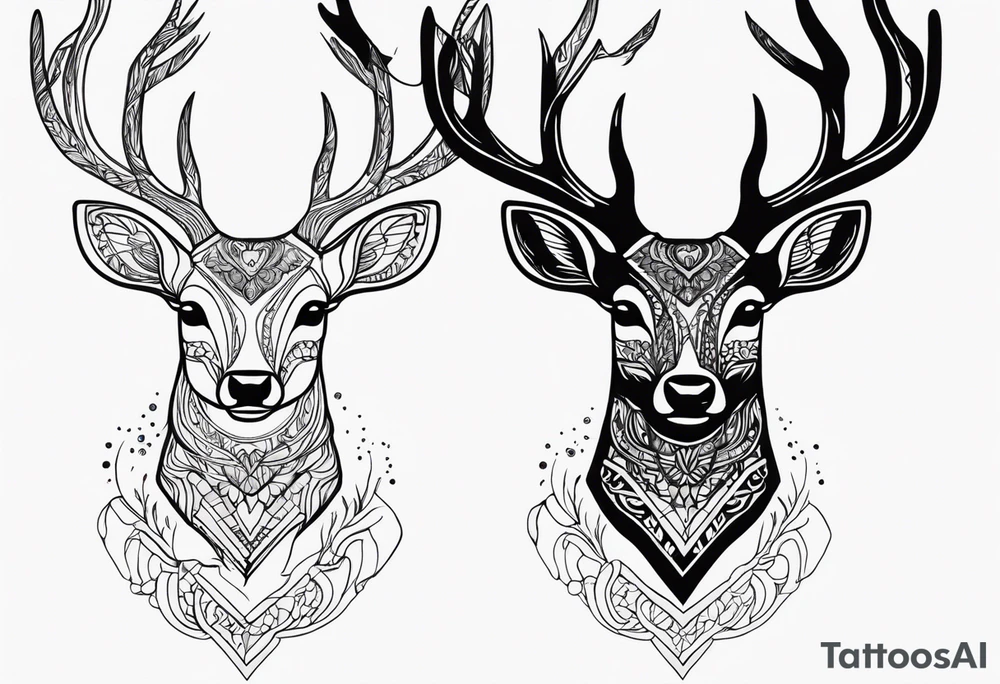 deer, tattoo idea