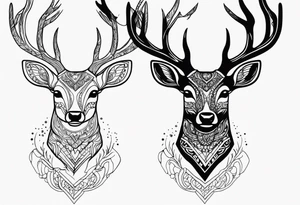 deer, tattoo idea